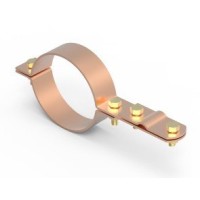 Хомут на металлические трубы, D100 мм, медь (NG3001CU). Хомут на металлические трубы. ДКС