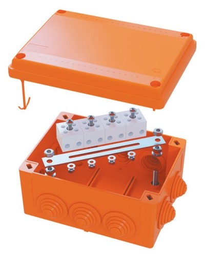 Коробка FS 150х110х70 4P (FSK20410): Коробка ответвительная огнестойкая из термопласта в Оренбурге