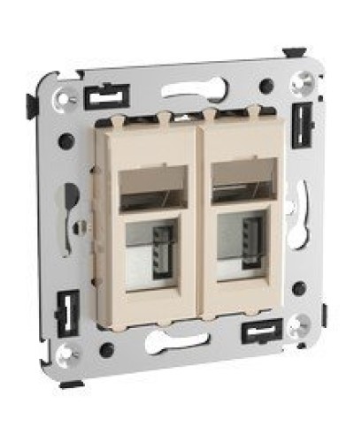 Розетка USB в стену Avanti ванильная дымка (4405543). Розетка USB. ДКС в Оренбурге