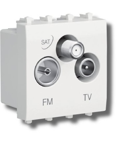 Розетка TV-FM-SAT Avanti 1 модуль ванильная дымка (4405532): Розетка TV-FM-SAT в Оренбурге