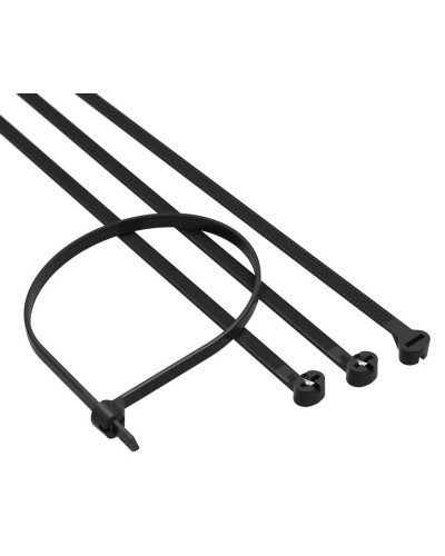 Хомут 4,8x370 P6.6, черный (100шт) (21319SR): Хомут с двойным замком в Оренбурге