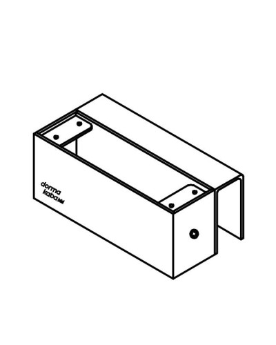 DBA-101 Glass Comfort. Комплект монтажный для цельностеклянной створки, для совместной работы с замком DB100.. dormakaba в Оренбурге
