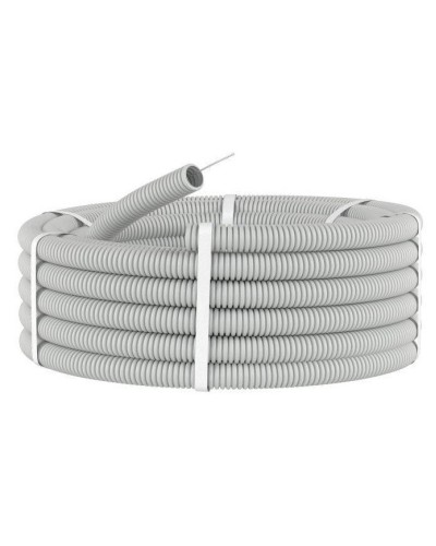 Труба HFFR тяжелая D40, серая (21140HF-GR): Труба гофрированная, с зондом, не распространяющая горение, без галогена в Оренбурге