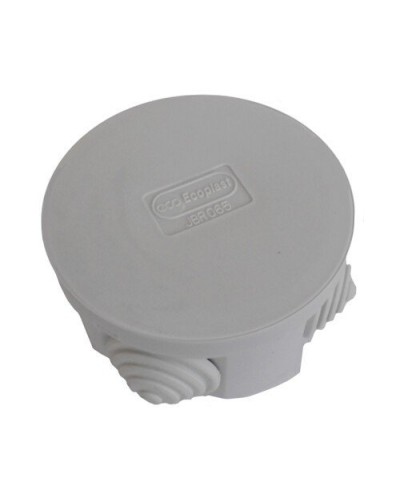 Коробка 3001 D70x36, 4 вых, IP55, серая (44001HF). Коробка монтажная. Экопласт в Оренбурге