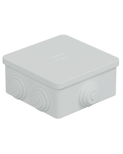 Коробка JBS080 85х85х40, 6 вых, IP44, белая (44006W-1). Коробка монтажная. Экопласт в Оренбурге