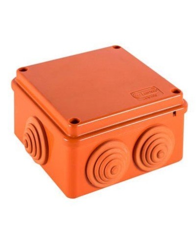 Коробка JBS100 100х100х55, 6 вых., 4P (2,5-16мм²) (43327HF): Коробка монтажная, огнестойкая, без галогена в Оренбурге