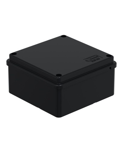 Коробка BJB/JBS100 100х100х55, IP56, черная (44057BL-1). Коробка монтажная. Экопласт в Оренбурге