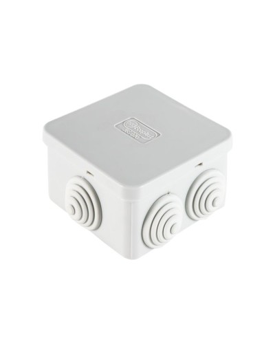 Коробка JBS070 70х70х40, 6 вых., IP44, белая (44056W-1). Коробка монтажная. Экопласт в Оренбурге