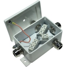КМ-О (6к*10,0)-IP66-d, четыре ввода: Коробка монтажная огнестойкая