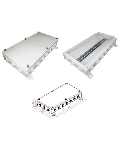 КМ IP55-2040. Коробка монтажная электротехническая. Гефест в Оренбурге