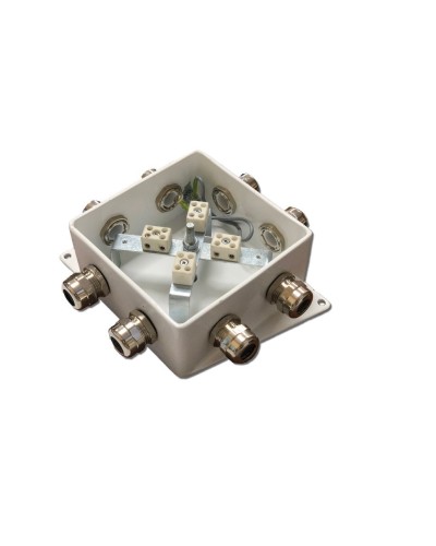 КМ-О (8к)-IP66-120х120, пять вводов: Коробка монтажная огнестойкая в Оренбурге