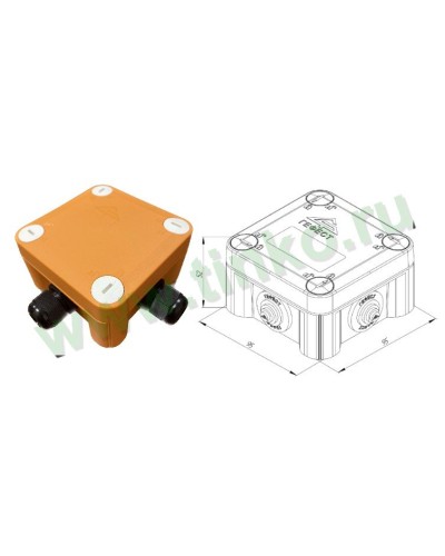 КМ-О-1010(П)(8к)-IP66(П6-12): Коробка монтажная огнестойкая в Оренбурге