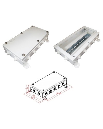 КМ IP55-1530. Коробка монтажная электротехническая. Гефест в Оренбурге