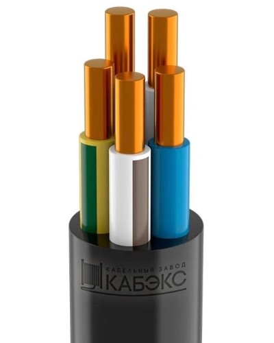 ППГнг(А)-HF 5х10 ОК (N PE) 0,66кВ Кабэкс (ТХМ00132588). Кабель силовой, не распространяющий горение, не содержащих галогенов. Кабэкс в Оренбурге