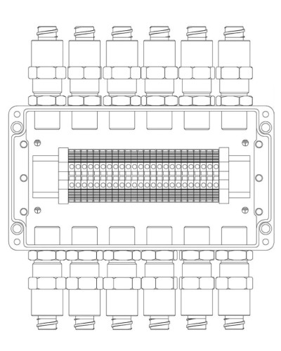 КВМК 2401. Коробка коммутационная взрывозащищенная. Компания СМД в Оренбурге