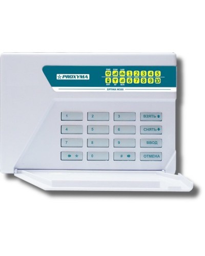 W500BL Optima. Объектовый прибор с встроенными GSM, РПП БРИЗ и Ладога-РК и проводными шлейфами. Проксима в Оренбурге