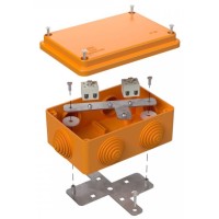 Коробка огнестойкая 120х80х50 (40-0340-FR1.5-4). Коробка огнестойкая для открытой установки. Промрукав