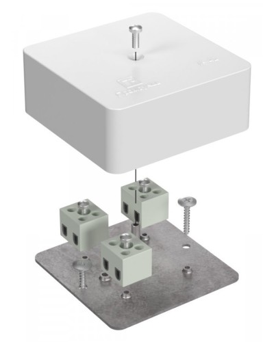 Коробка огнестойкая 75х75х30 (40-0450-FR2.5-6). Коробка огнестойкая для открытой установки. Промрукав в Оренбурге