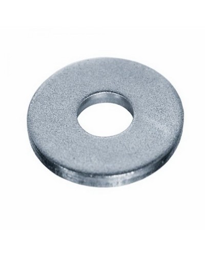 Шайба с широкими полями (кузовная) оцинкованная M10 (DIN 9021) (100 шт) (PR08.2379). Шайба с широкими полями. Промрукав в Оренбурге