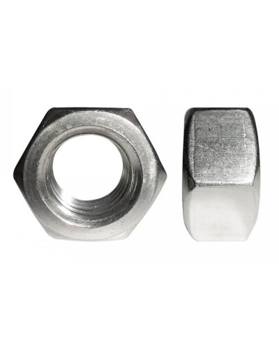 Гайка шестигранная нержавеющая (А2) M6 (DIN 934) (500 шт) (PR08.7455). Гайка шестигранная нержавеющая (А2). Промрукав в Оренбурге