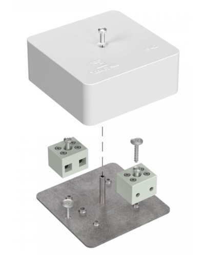 Коробка огнестойкая 75х75х30 (40-0450-FR1.5-4). Коробка огнестойкая для открытой установки. Промрукав в Оренбурге