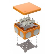 Коробка огнестойкая 60-0300-FR2.5-12 Е15-Е120 100х100х50. Коробка огнестойкая для открытой установки. Промрукав