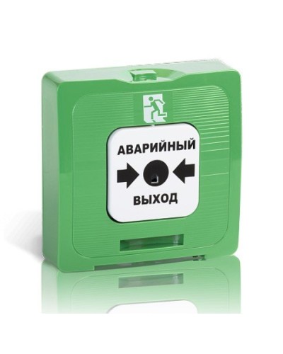 ИР 513-10 исп.1 АВАРИЙНЫЙ ВЫХОД (зелёный). Элемент дистанционного управления. Рубеж в Оренбурге
