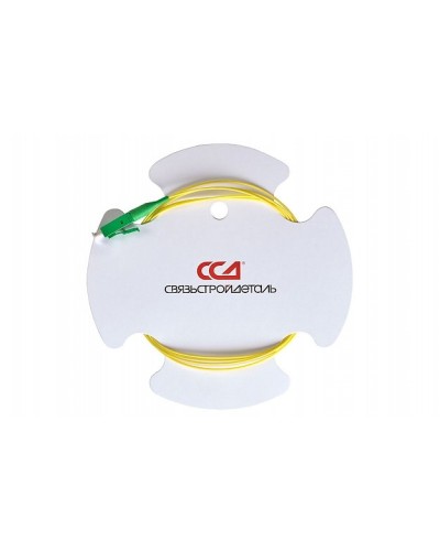 ШОС-SM/0.9 мм-LC/APC-p/t -1.0м (130201-03690). Пигтейл оптический. ССД (Связьстройдеталь) в Оренбурге