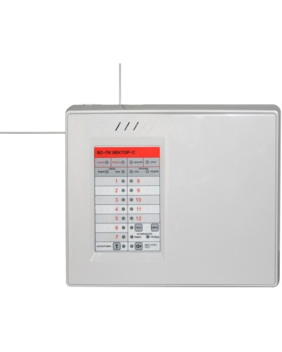 ВС-ПК ВЕКТОР-С (Wi-Fi + GE (GSM+Ethernet)). Прибор приемно-контрольный и управления охранно-пожарный адресный радиоканальный со встроенным коммуникатором GSM. Версет в Оренбурге